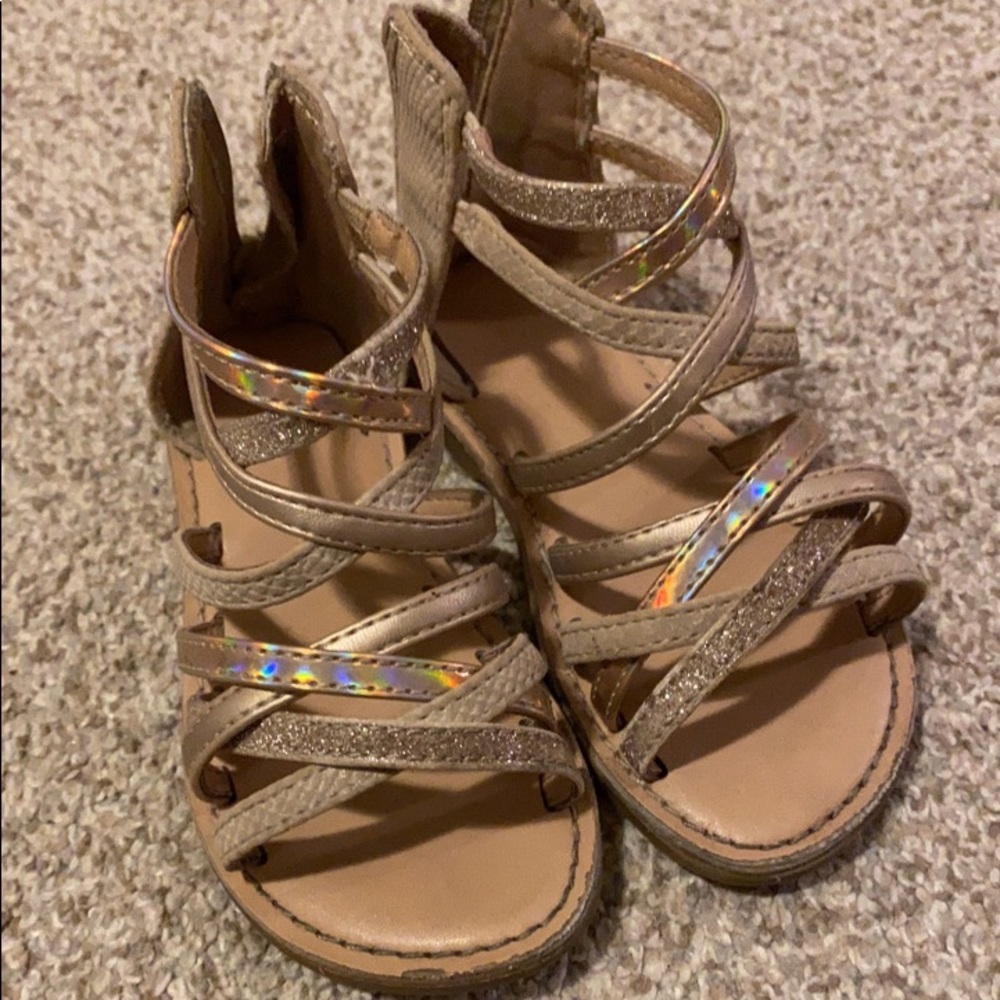 Cat& Jack back zip sandals